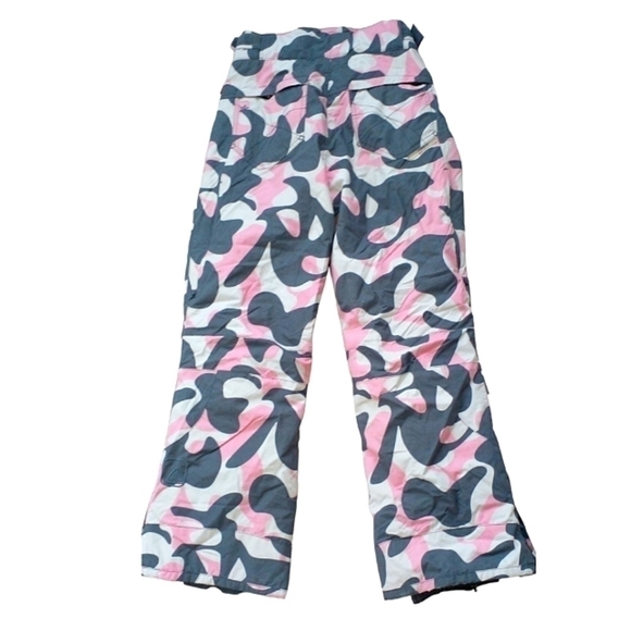 Firefly Camo Ski Snow Pants Pink Gray White Small - Picture 4 of 7
